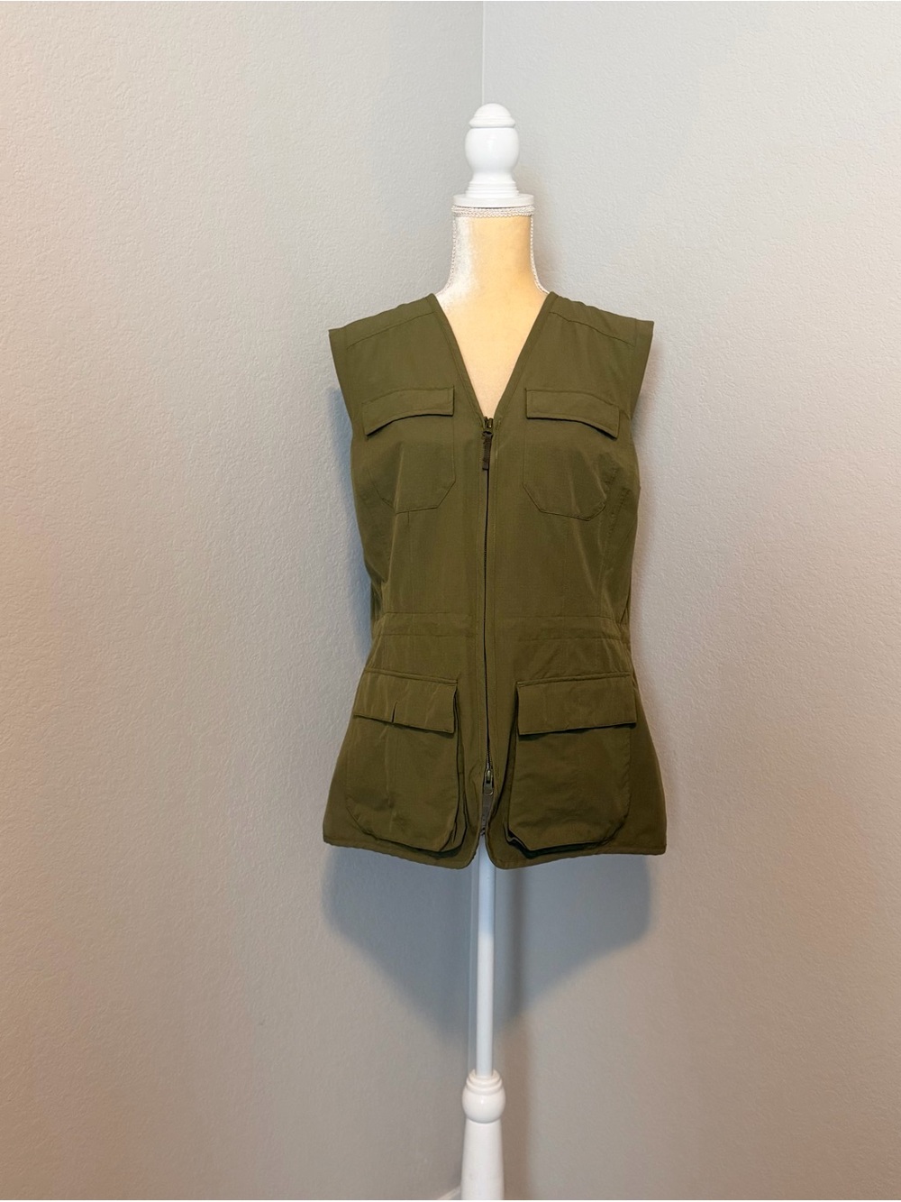Beretta Women's Quick Dry Utility Hunting & Shooting Vest – Olive Green